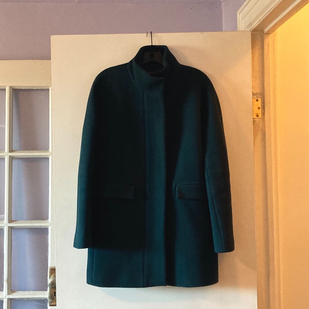 Stadium Cloth Cocoon Coat from J.Crew